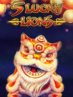 ภาพเกมสล็อต 5 Lucky Lions ค่าย Habanero
